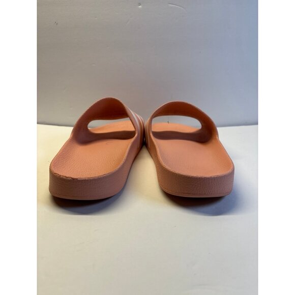 Adidas pink & white slides‎ (size 10) - Picture 4 of 7